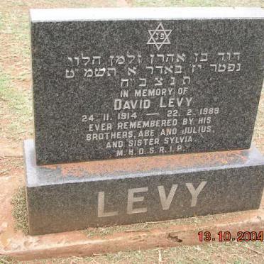 LEVY David 1914-1989