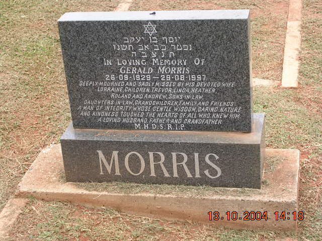 MORRIS Gerald 1929-1997