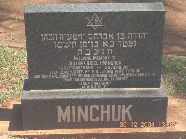 MINCHUK Julius 1918-1986