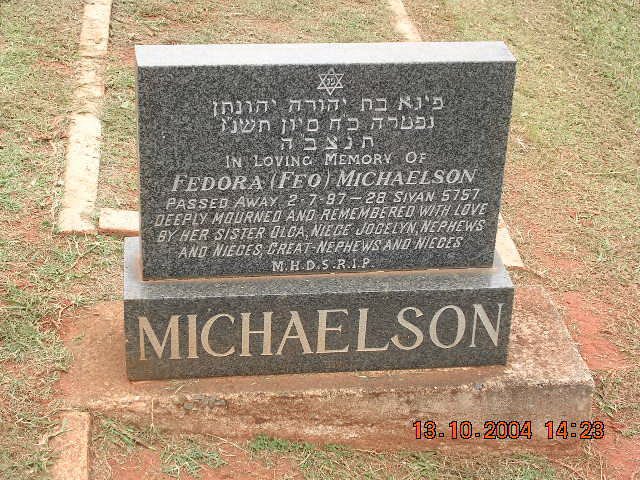 MICHAELSON Fedora -1997