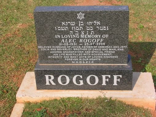 ROGOFF Alec 1931-2006