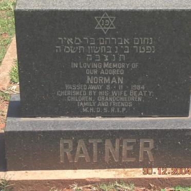 RATNER Norman -1984