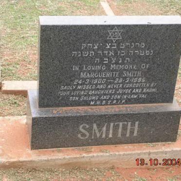 SMITH Marguerite 1900-1995