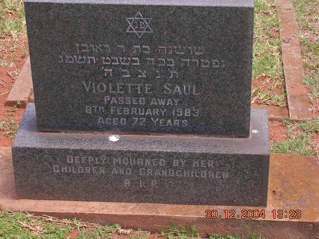 SAUL Violette -1983