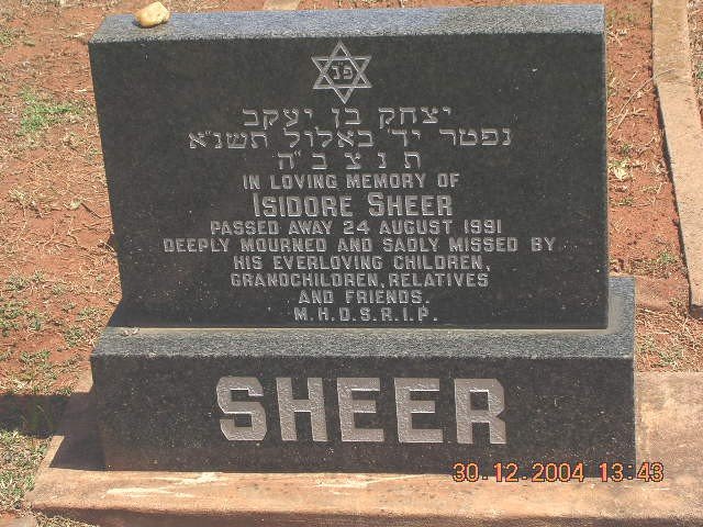 SHEER Isidore -1991