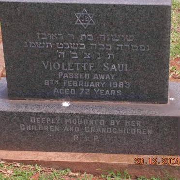 SAUL Violette -1983