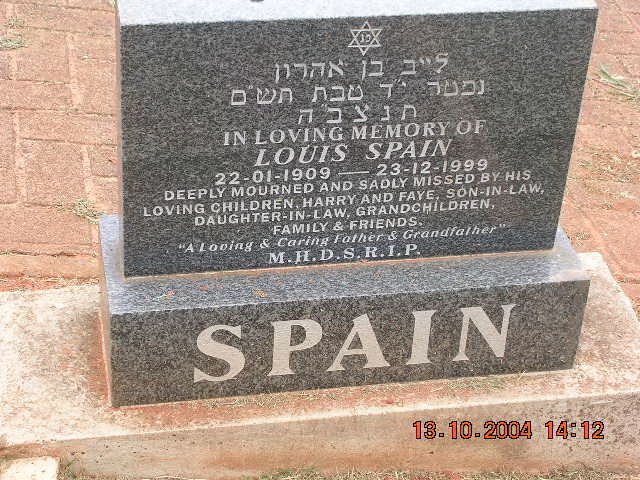 SPAIN Louis 1909-1999