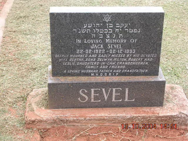 SEVEL Jack 1922-1993