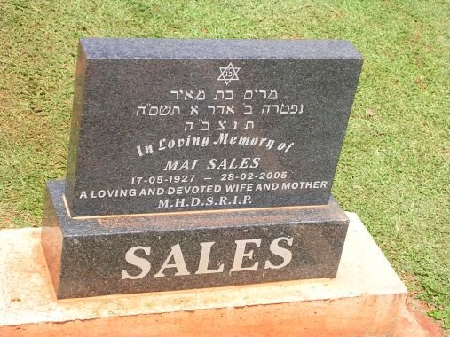 SALES Mai 1927-2005