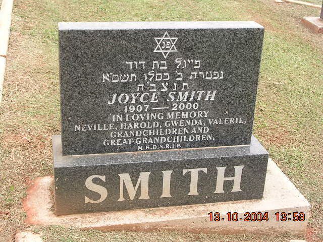 SMITH Joyce 1907-2000
