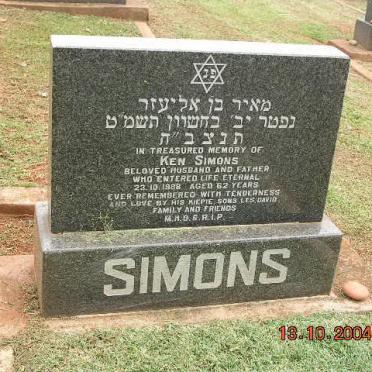 SIMONS Ken