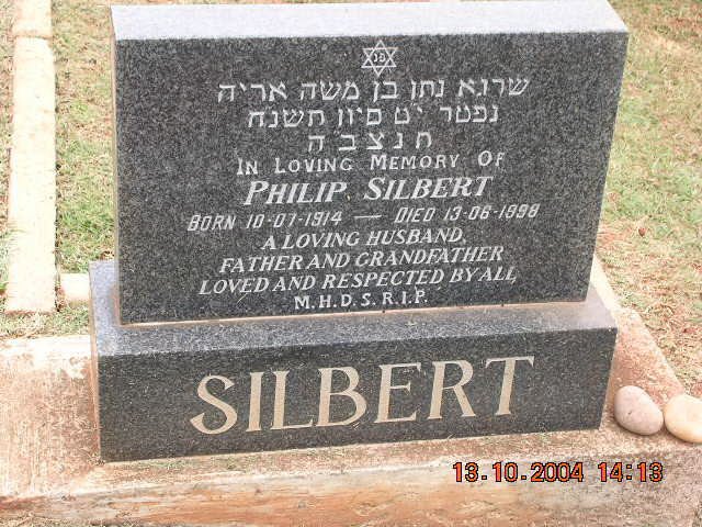 SILBERT Philip 1914-1998