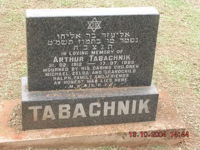 TABACHNIK Arthur 1912-1989