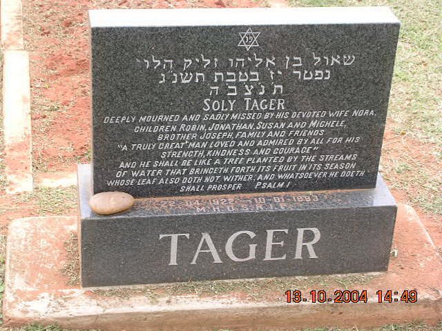 TAGER Soly 1922-1993