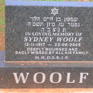 WOOLF Sydney 1917-2005