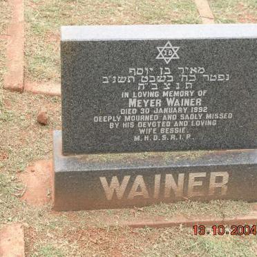 WAINER Meyer -1992