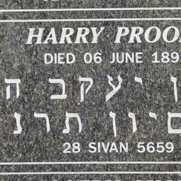 PROOPS Harry -1899