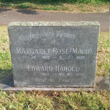 ? Edward Harold 1905-1985 & Margaret Rose 1902-1970