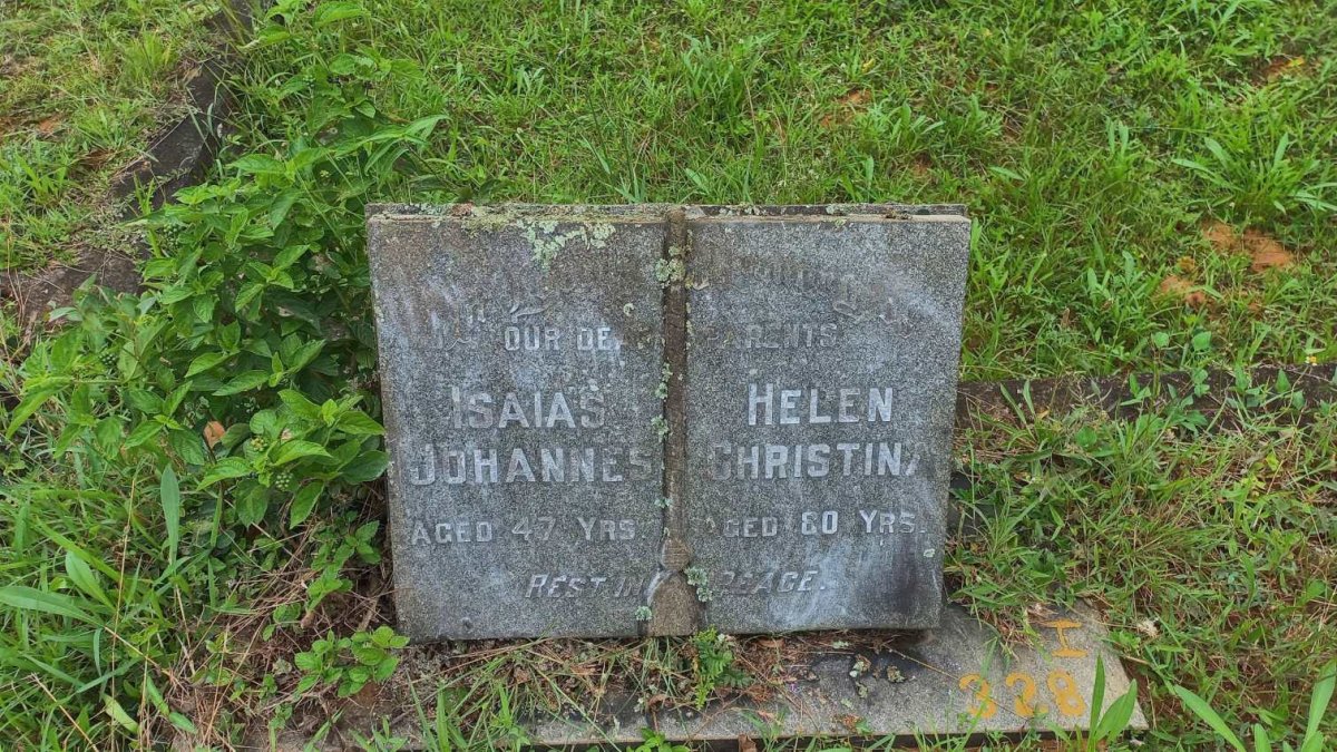 ? Isaias Johannes & Helen Christina