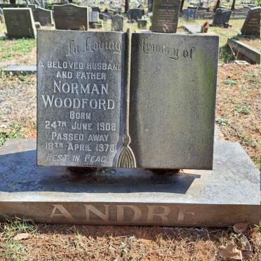 ANDRE Norman Woodfood 1908-1978