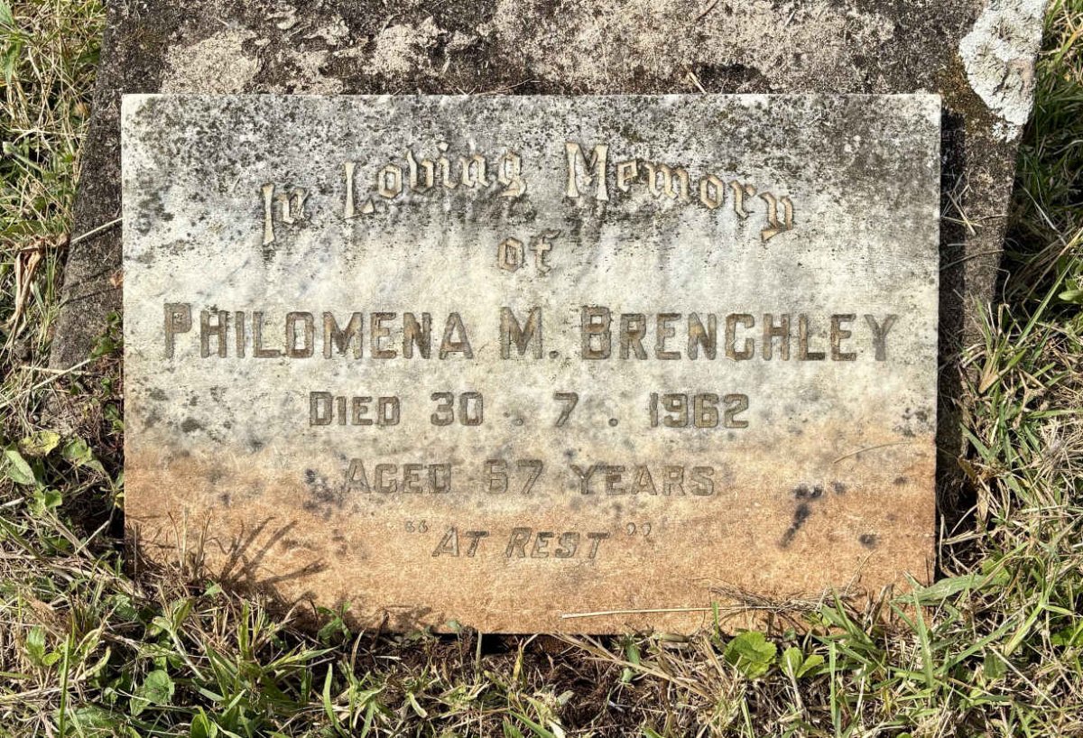 BRENCHLEY Philomena M. -1962