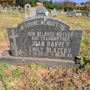 BLAZEBY Joan Harvey Emily 1921-1995