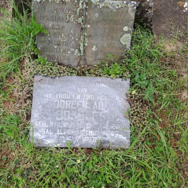 BOSHOFF Wilhelmina Talitha nee STADLER 1882-19? :: BOSHOFF Doreen Ada 1925-2000