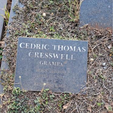 CRESSWELL Cedric Thomas 1930-2017