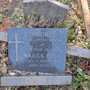 COULON Marius Felix -1980