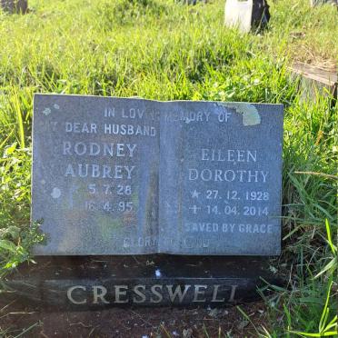 CRESSWELL Rodney Aubrey 1928-1995 & Eileen Dorothy 1928-2014