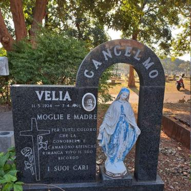CANCELMO Velia 1924-1991