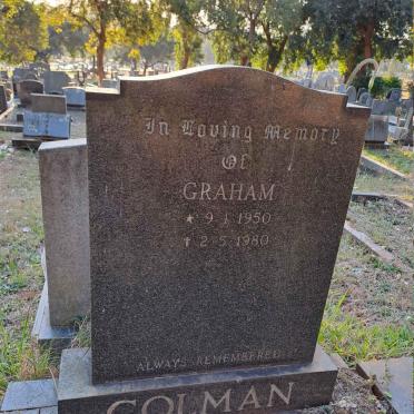 COLMAN Graham 1950-1980