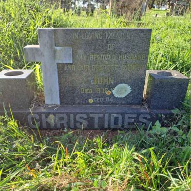 CHRISTIDES John -1996