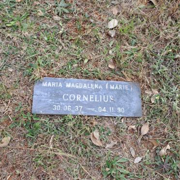 CORNELIUS Maria Magdalena 1937-1990