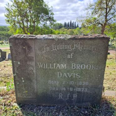 DAVIS William Brooks 1890-1973
