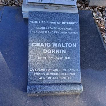 DORKIN Craig Walton 1973-2018