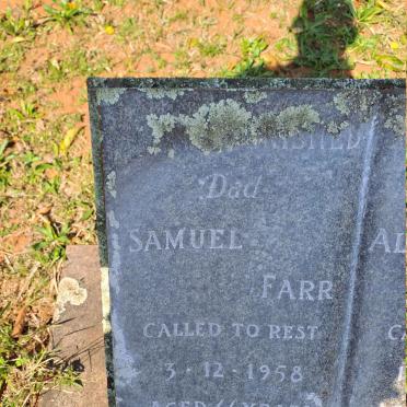 FARR Samuel -1958