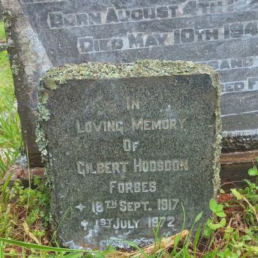 FORBES Gilbert Hodsdon 1917-1972