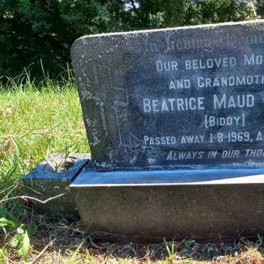 GRANT Beatrice Maud -1969
