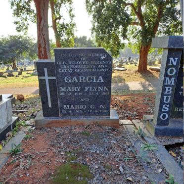 GARCIA Mario G.N. 1919-1997 & Mary Flynn 1919-1991