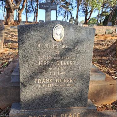 GILBERT Frank 1937-1996 :: GILBERT Jerry 1967-1985