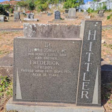 HITTLER Frederick -1971