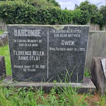 HARCOMBE Florence Helen Annie -1991 :: HARCOMBE Gwen -1992