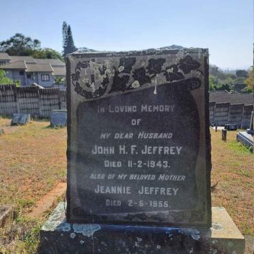 JEFFREY John H.F. -1943 & Jeannie -1955