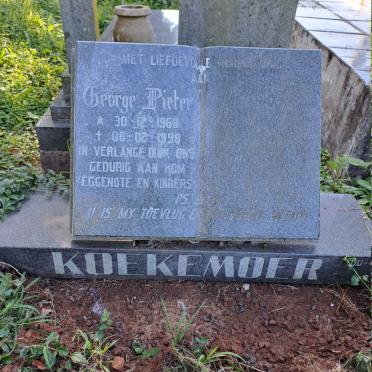 KOEKEMOER George Pieter 1968-1998