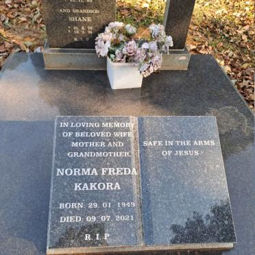 KAKORA Norma Freda 1949-2021 :: ? Doreen 1922-1989 :: ? Shane 1973-1974