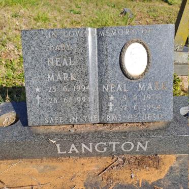 LANGTON Neal Mark 1970-1994 :: LANGTON Neal Mark 1994-1994