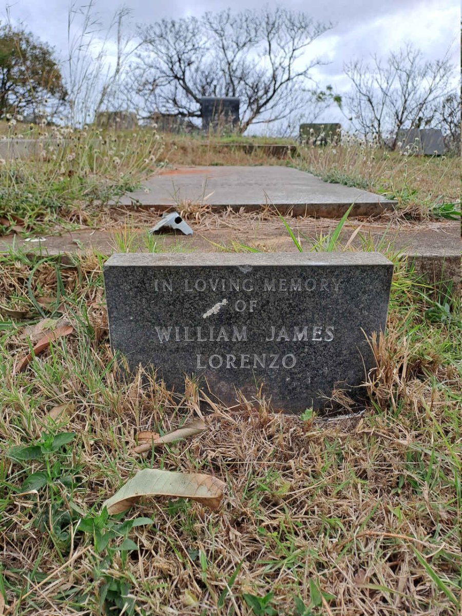 LORENZO William James