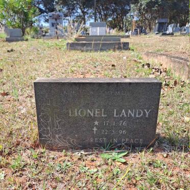 LANDY Lionel 1976-1996