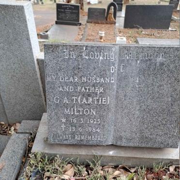 MILTON G.A.T. 1925-1984